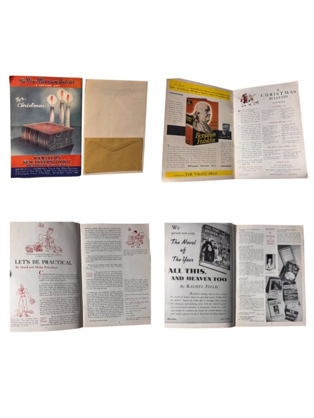 Vintage 1938 "A Christmas Bulletin Of The Best Books" catalogPowers Rare Mpls MN - Picture 3 of 16